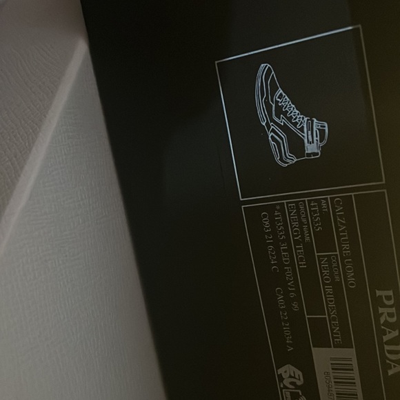Prada Calzature Uomo Energy Tech Sneakers(SAMPLE) - Picture 8 of 8